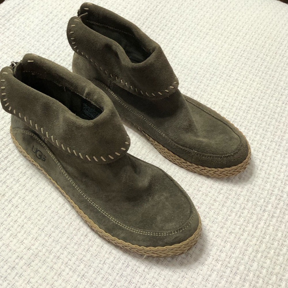 UGG slip on moccasin bootie